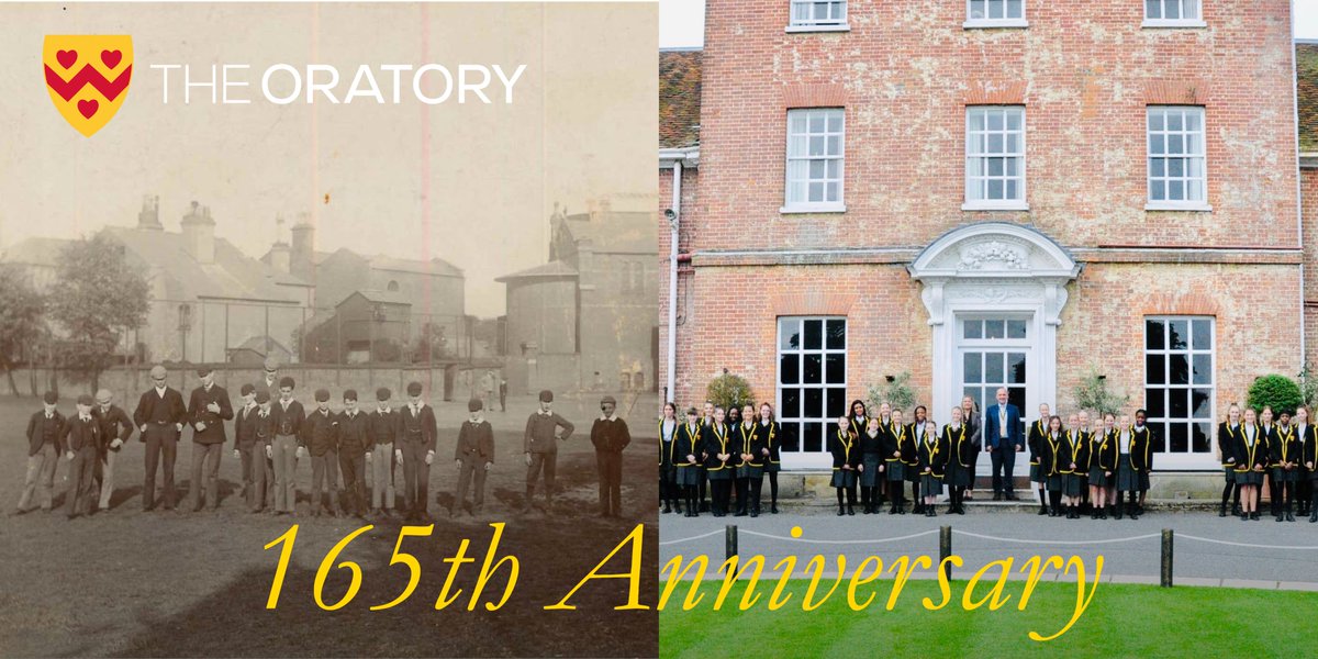 📸 Boys attending @oratoryschool c.1890 / the first girls attending the school as we moved to #coeducation in 2020 during the #Covid pandemic. Now in our 4th successful year of #coed, find out more at our #OpenMorning on Saturday 18 May: bit.ly/OSOM0524 #OratorySchool165