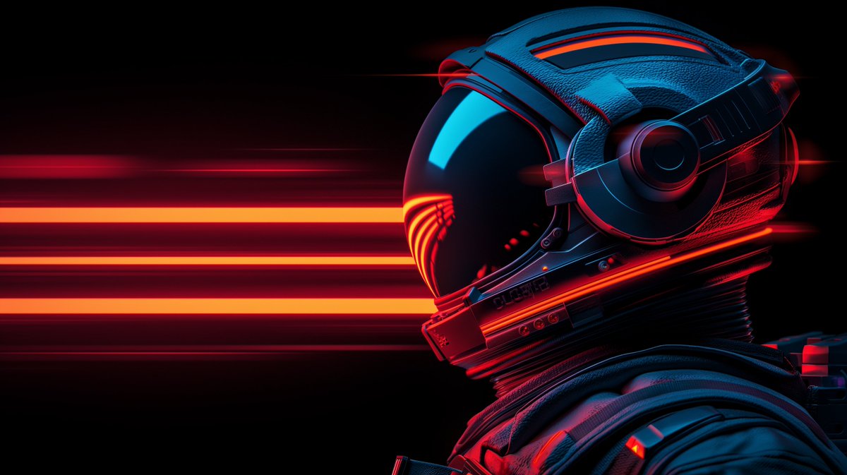 Suit up for success, but don't forget to enjoy the ride! 🚀🌌 #AstronautLife #SpaceHelmet #SciFi #DigitalArt #Vibes