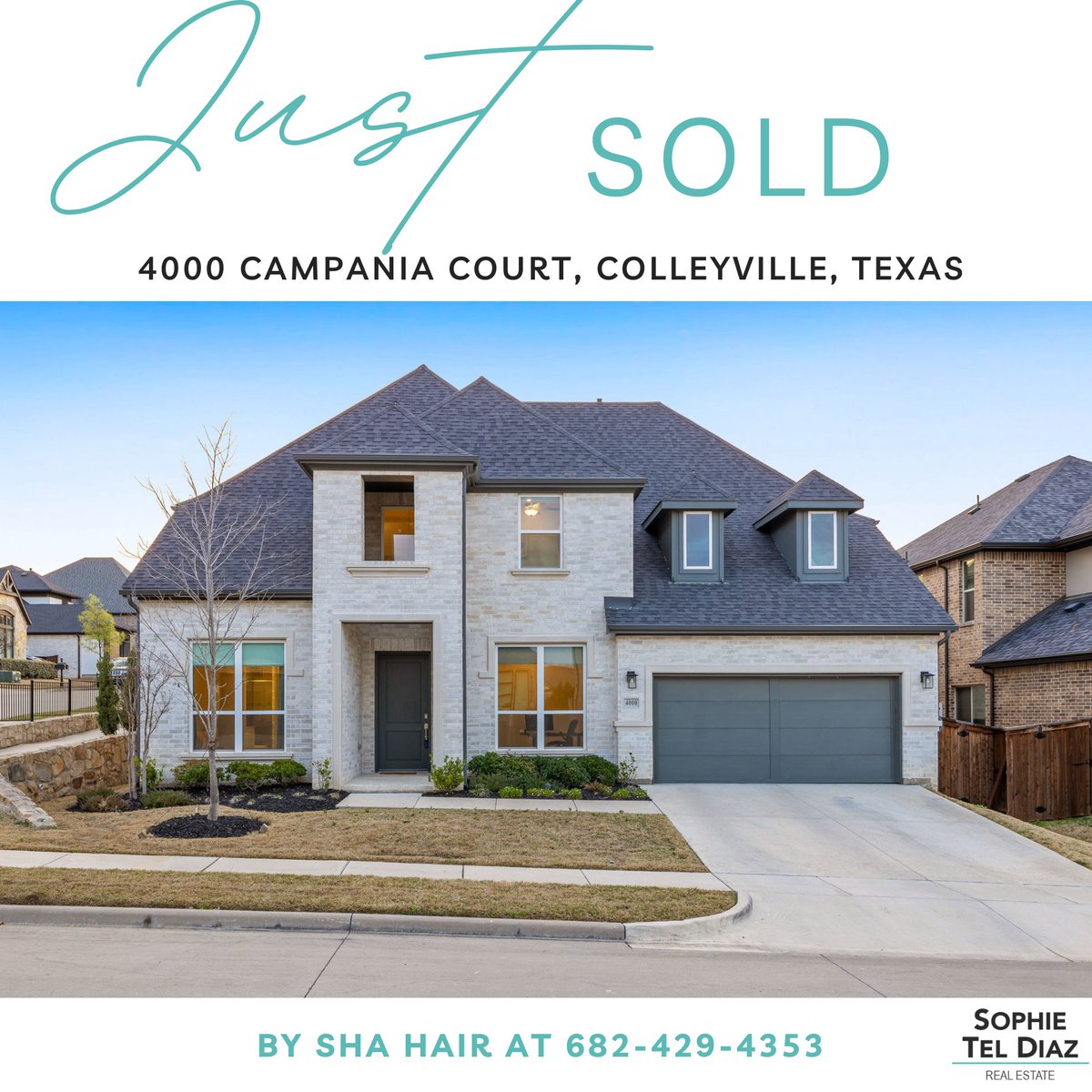 Just Sold by Sha!🎉
📍4000 Campania Court, Colleyville, Texas
Call or Text me if you are interested in selling your home 
📲682-429-4353

#justsold  #justsoldit #luxuryhome #milliondollarlisting #dfwrealestate #texasrealestate #shahairrealtor #shasellsrealestate #colleyvilletx