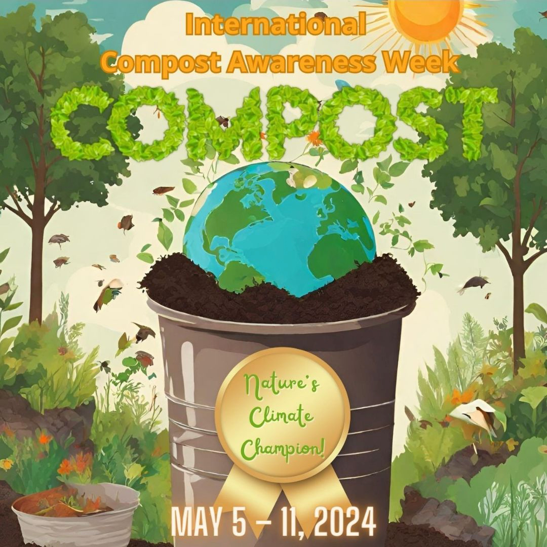 Today is the start of International Compost Awareness Week! 🌱 And this year’s theme is COMPOST…Nature’s Climate Champion! 🪴 Check out our composting resources; together we can all do our part to be climate champions! 🌳 greenactioncentre.ca/featured/inter…