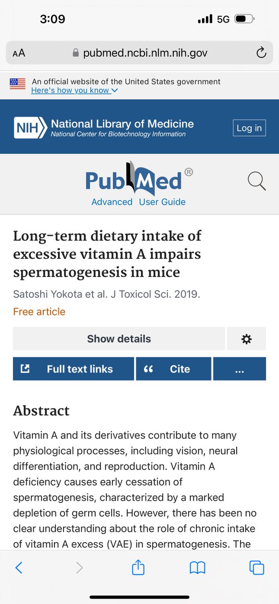 It’s the exact opposite 

Vitamin A destroys testosterone levels and causes infertility:

“An excess of vitamin A leads to testicular lesions and spermatogenetic disorders, and a deficiency induces early cessation of spermatogenesis and adversely affects testosterone secretion.”