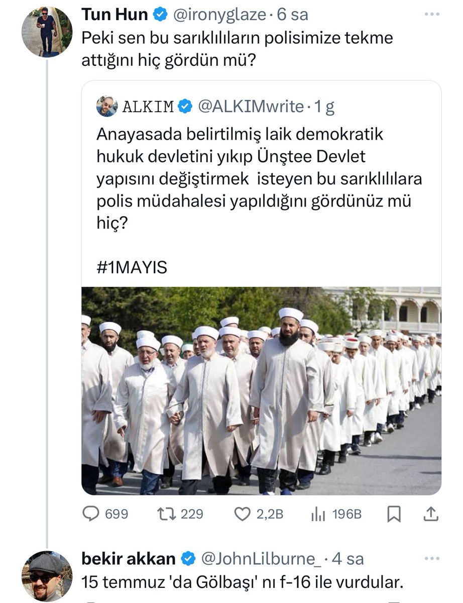 Zafer Partisi Edirne İl Sekreteri Bekir Akkan’ın bir sosyal medya kullanıcısına verdiği yanıt gündem oldu.
