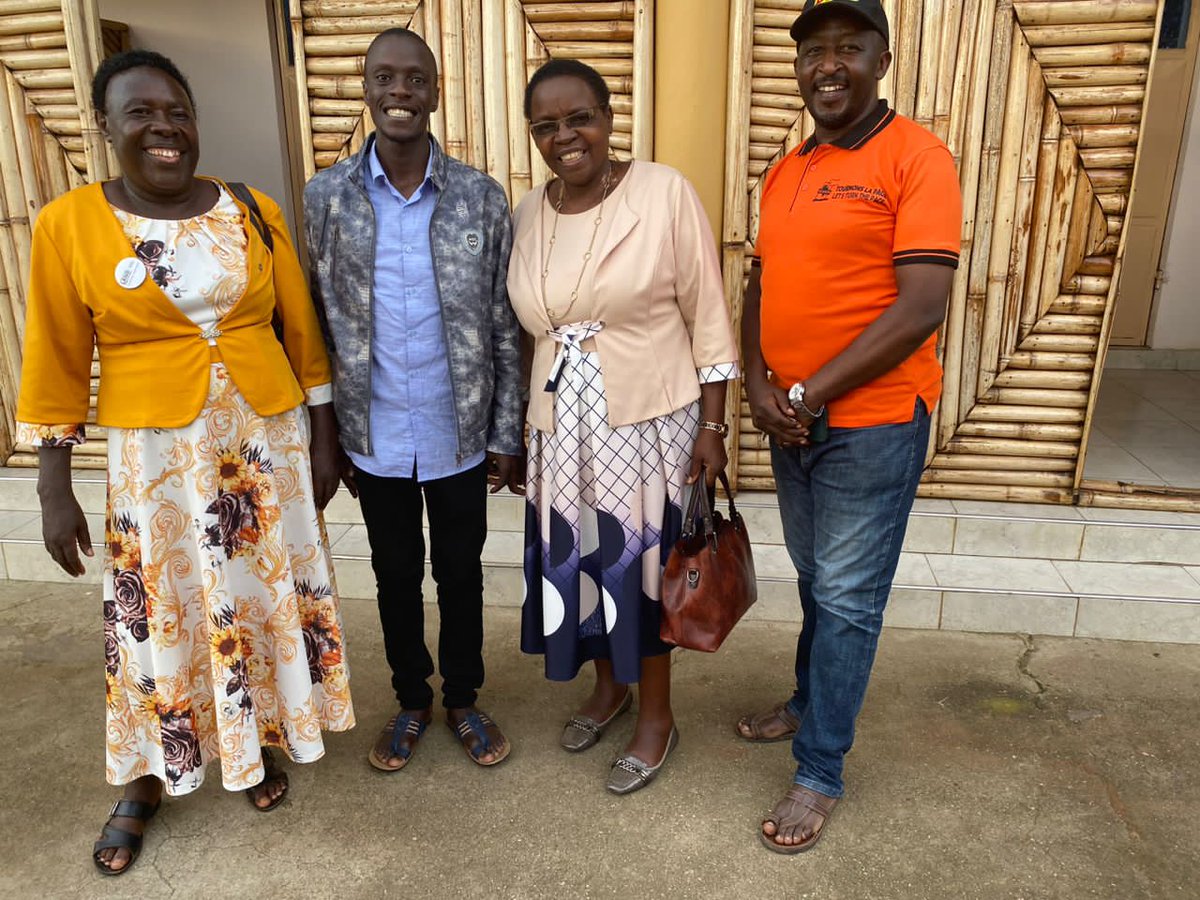 With fellow human rights defenders in #fortportal city attending a regional consultation meeting led #care