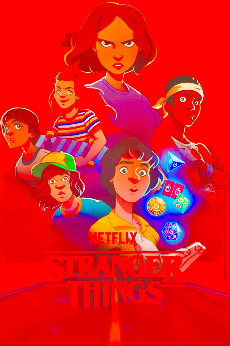 BreakingNews:Stranger Things Untitled 2.5D Stylized Animated Series Project Animated By Flying Bark Animation The Animation Studio Thats Developing Aang The Last Airbender Is InDevelopment Coming In 2025 Streaming on Netflix