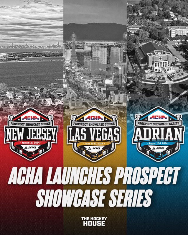 @ACHAHockey Just hosting some ACHA Prospect showcases