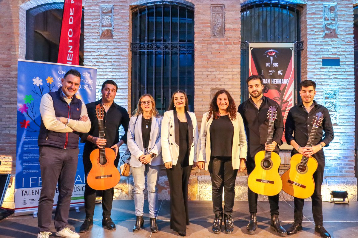 JuntaSMGracia's tweet photo. Asistimos al  I FESTIVAL TALENTOS DE LA MÚSICA. EDICIÓN 2024 en #Murcia 🎵 

Éxito, talento e ilusión 😍

Muchas gracias @CSMMURCIA @AytoMurcia por hacer brillar la #CárcelVieja esta tarde 🎵

#SantaMaríaDeGracia https://t.co/Jx89pRF0eg