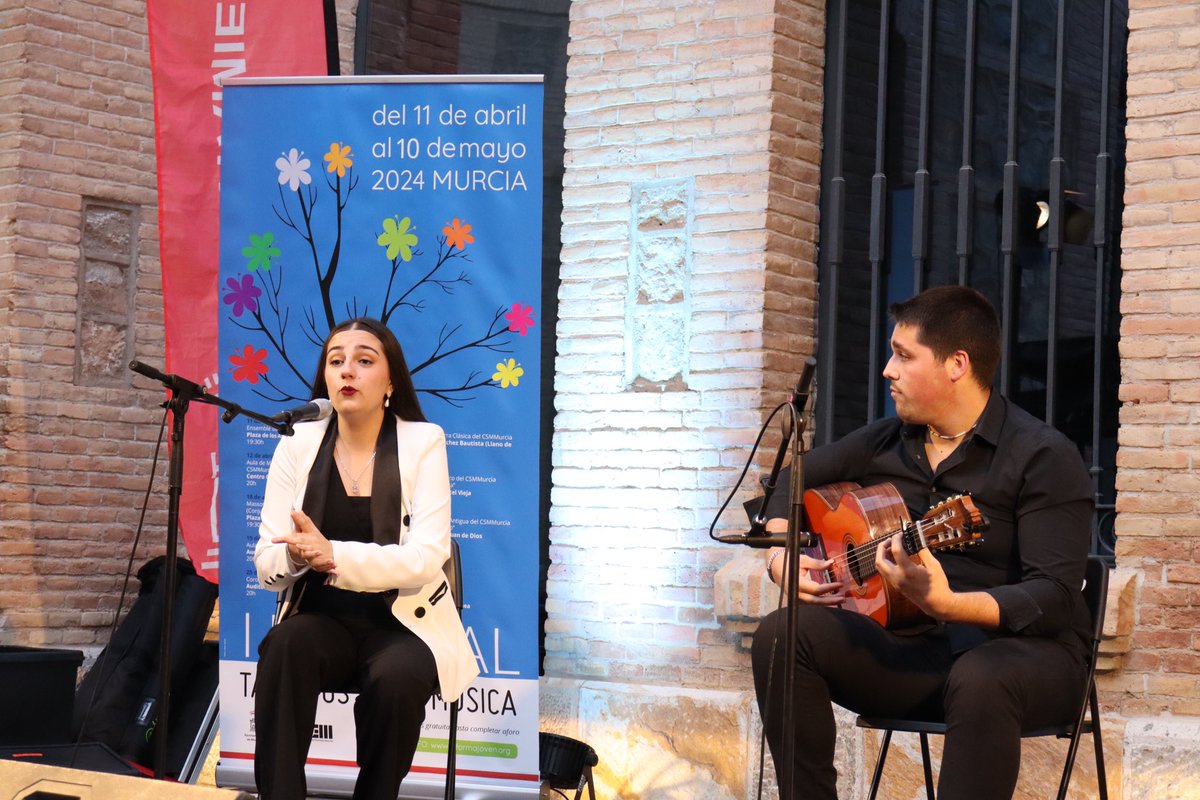 JuntaSMGracia's tweet photo. Asistimos al  I FESTIVAL TALENTOS DE LA MÚSICA. EDICIÓN 2024 en #Murcia 🎵 

Éxito, talento e ilusión 😍

Muchas gracias @CSMMURCIA @AytoMurcia por hacer brillar la #CárcelVieja esta tarde 🎵

#SantaMaríaDeGracia https://t.co/Jx89pRF0eg