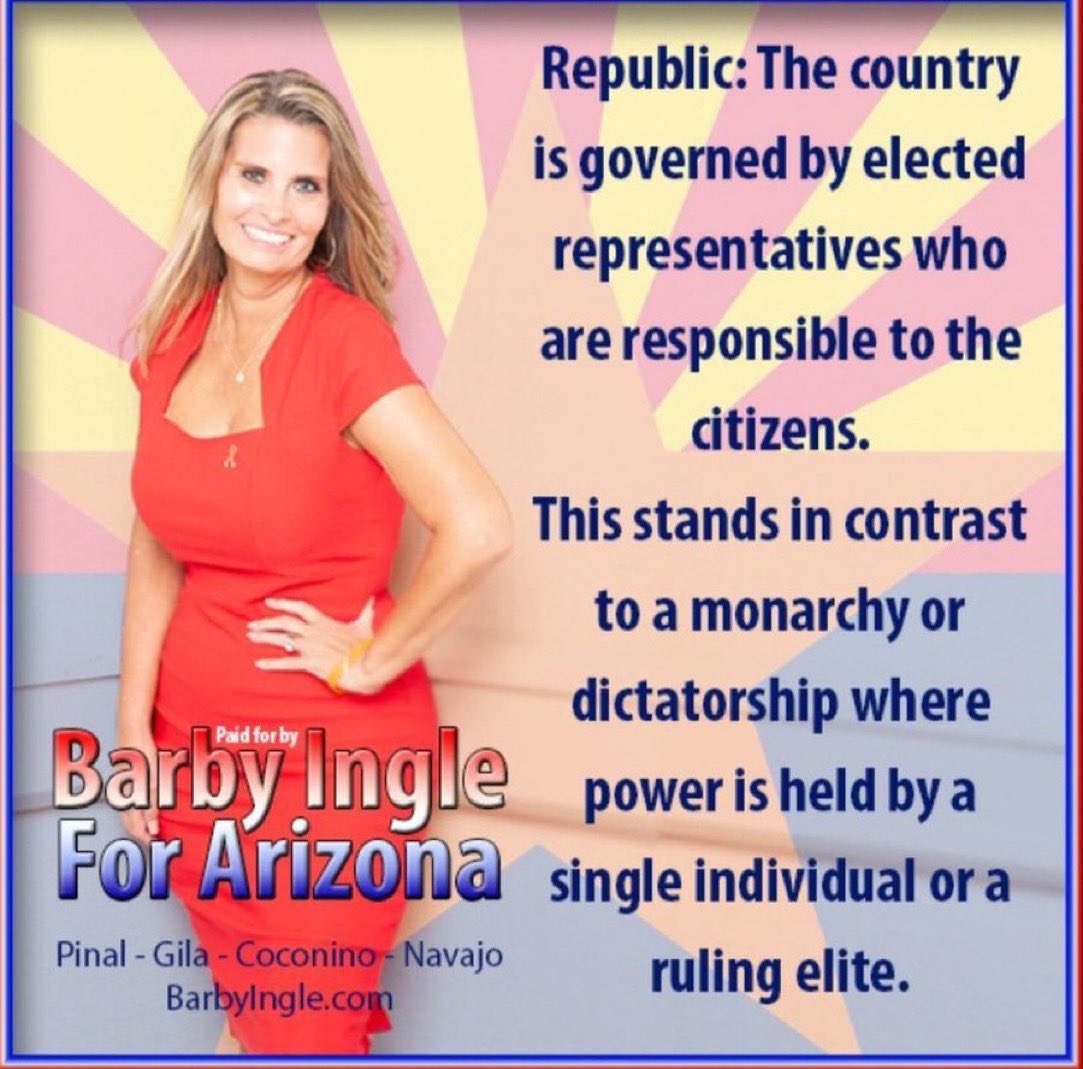 🚨Tonight  9pm EST🚨

Meet Barby Ingle @BarbyIngle 🌟 
House of Representatives - Arizona LD7 🇺🇸🇺🇸

Host: @BillEllmore 
Cohosts: @American555Girl @Drax2431 
Candidate & Special Guest🌟 x.com/i/spaces/1mnge…