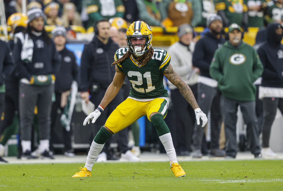 The #Packers are declining the fifth-year option for CB Eric Stokes, source says. The 29th pick in 2021, Stokes played well as a rookie but has battled injuries the past two years. He’s slated for free agency next spring and can make a case for a big payday if he stays healthy.