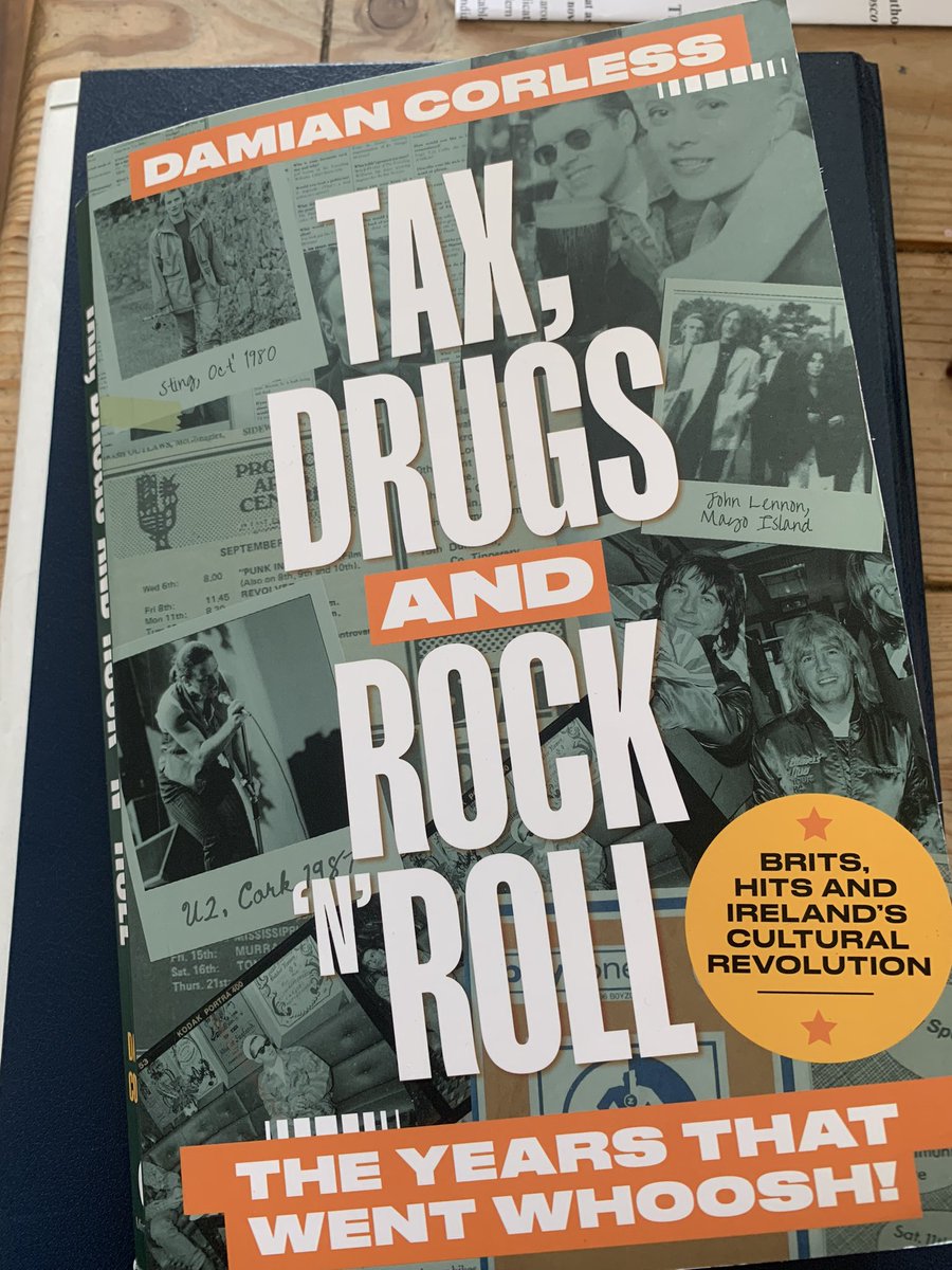 Enjoyed this trip back to when Ireland changed and changed utterly in the 80s and 90s. Hats off Damian Corless. It’s very funny too. “There is something wrong in the state of Holland.” @TheMirrorBooks @GillHessLtd #TaxDrugsandRocknRoll