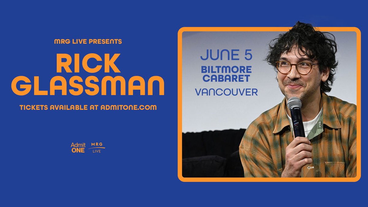 Comedian and actor Rick Glassman is best known for his role of Burski on the NBC sitcom “Undateable” and podcast “Take Your Shoes Off.” Catch him at the Biltmore on June 5th! 🎟️ On sale now!: bit.ly/3y2ufjy