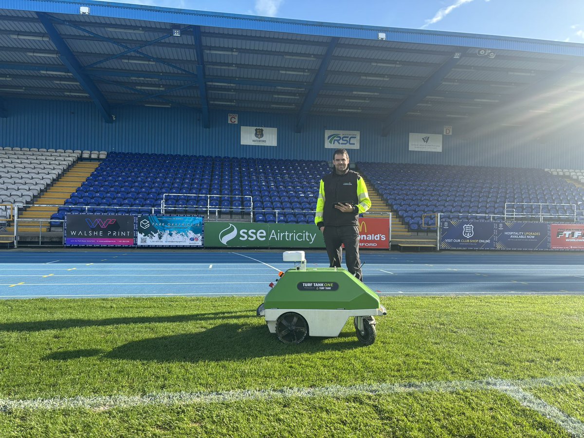Waterford Landscapes (@wtfrdlandscapes) on Twitter photo Busy couple of weeks with the robotic line marking,really impressive machine so far and the finish it’s gives is incredible. If you would like your pitch marked out from scratch in under 50 mins don’t hesitate to get in touch
Waterfordlandscapes@gmail.com
David: 0860824812 Busy couple of weeks with the robotic line marking,really impressive machine so far and the finish it’s gives is incredible. If you would like your pitch marked out from scratch in under 50 mins don’t hesitate to get in touch
Waterfordlandscapes@gmail.com
David: 0860824812