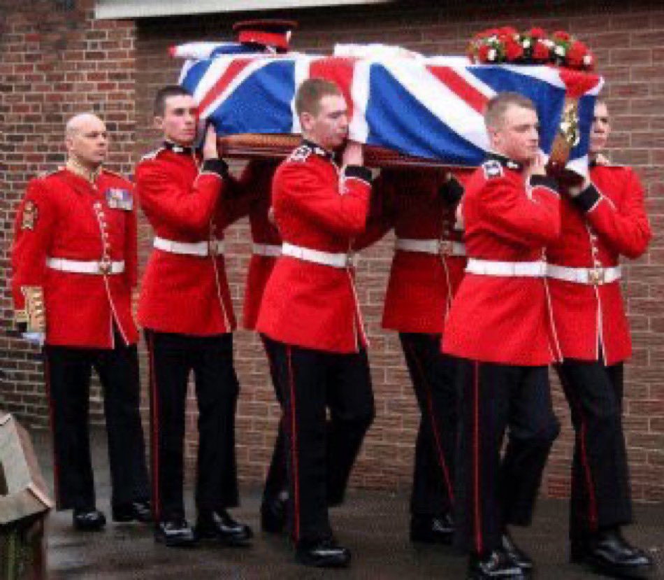 Simon’s funeral which was held in St Mary's Church, Cannock 😢💔 Thank you for your service Simon ❤️ Lest we forget 🇬🇧