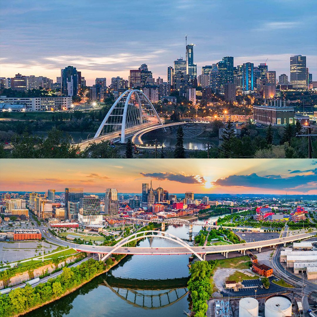 Hello Music City! 🎵🎸@WestJet is celebrating today’s inaugural flight from @FlyYEG to Nashville (@Fly_Nashville) which will operate twice weekly this summer as one of nine transborder destinations WestJet will serve from Edmonton.