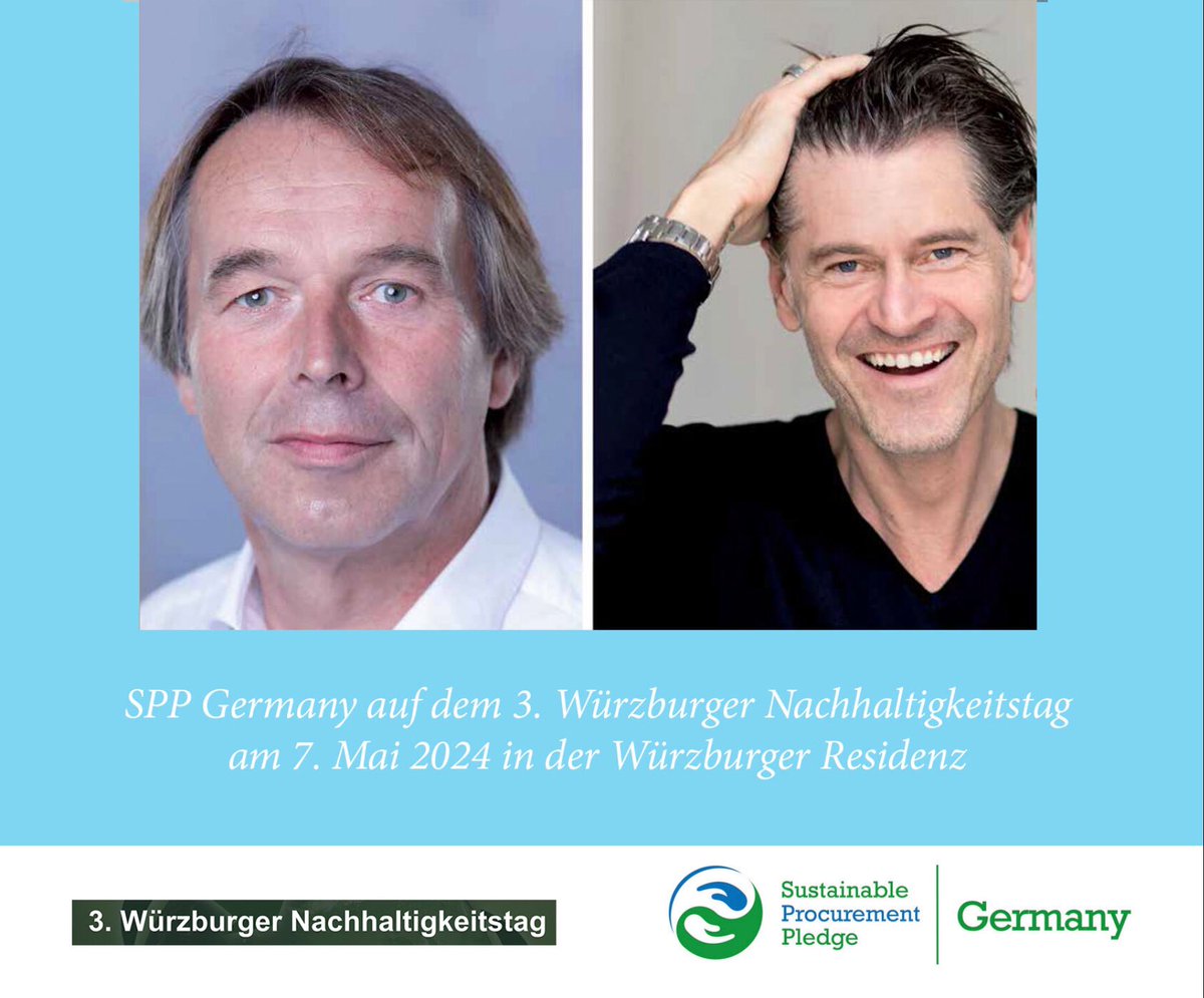 Sehen wir uns Dienstag in Würzburg?

Der 3. Würzburger Nachhaltigkeitstag steht am 7. Mai unter dem Motto: Nachhaltigkeit zwischen Zwängen und Potenzialen - Erfolgsstrategien für Einkauf und Supply Chain Management im Lichte von LkSG, CSDDD, CSRD, CBAM, ESG und ETS.