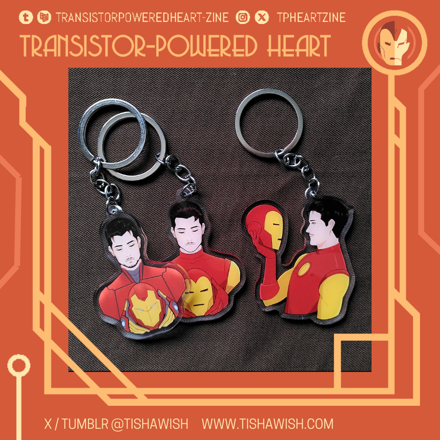 We received our first merch items! by @tishawish_ 
#tphzine #tonystark #ironman