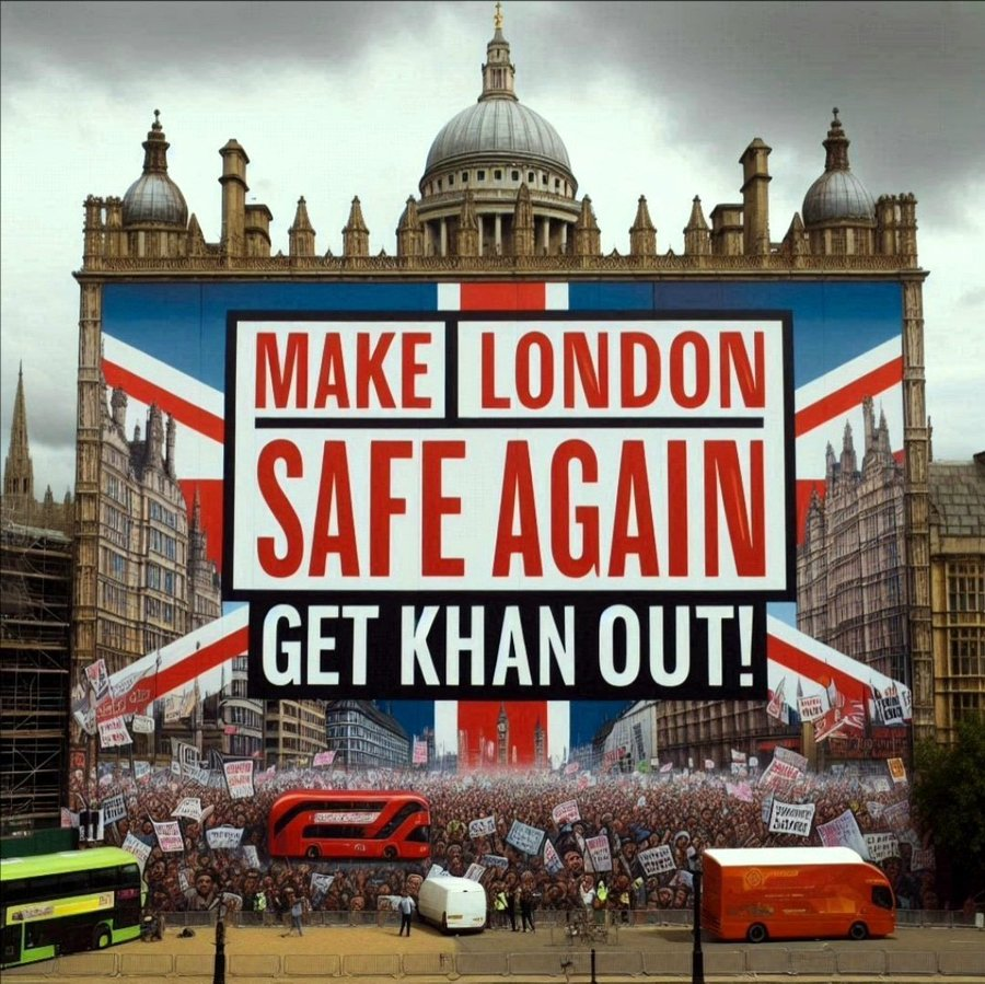 @SadiqKhan Yes Londoners, time is running out to #GetKhanOut Vote Susan Hall @Councillorsuzie for London Mayor✅ #KhanMustGo #VoteKhanOut