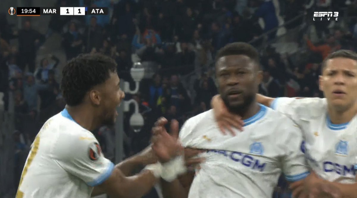 1-1 Marseille. WHAT A GOAL BY CHANCEL MBEMBA !!!!!!!!!!!!!