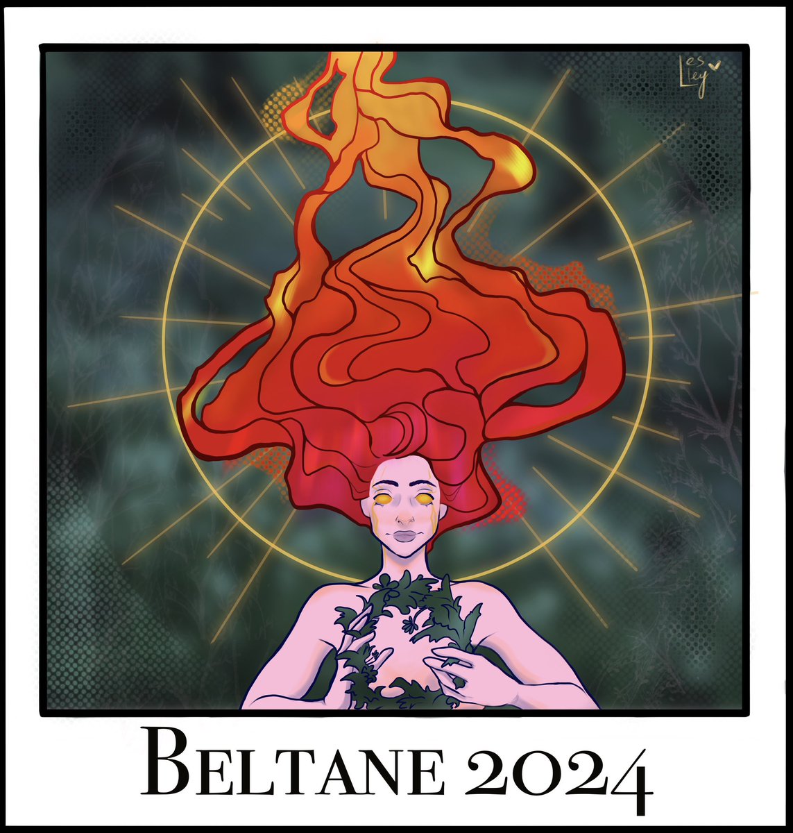 Bealtaine doodle