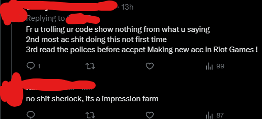 It's funny how cheaters are launching a large scale attack, farming impressions, and spreading misinformation, trying their best to get Vanguard removed. This has happened in Valorant as well.

It's not going anywhere. We will protect the player experience and help everyone who