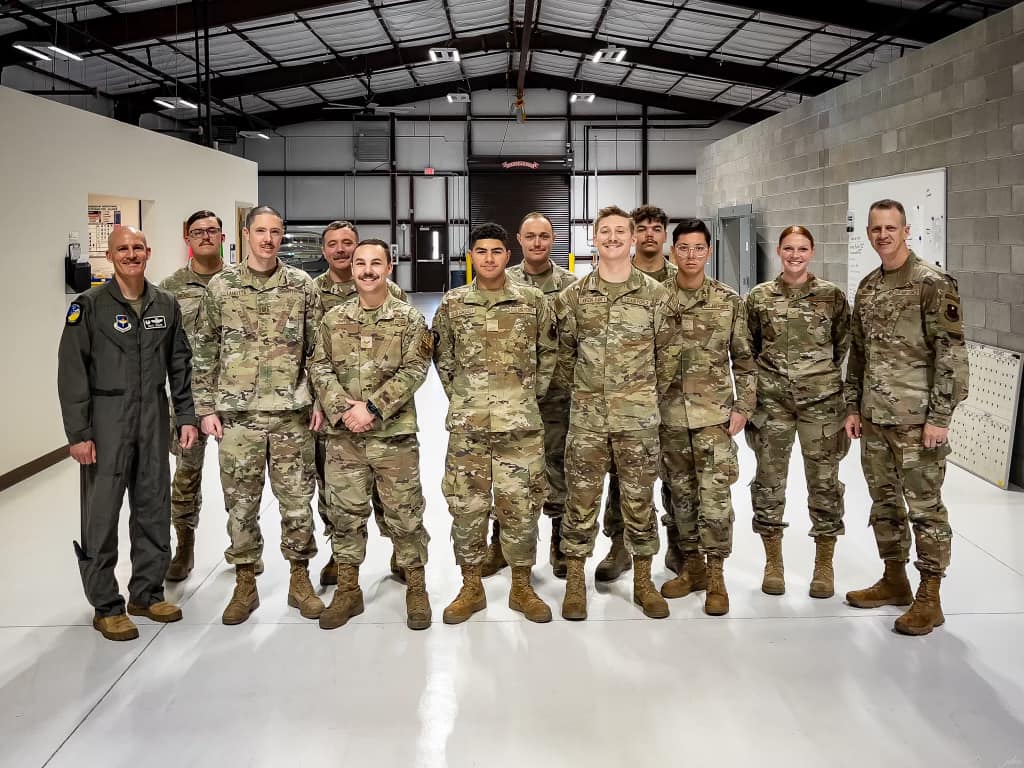 The egress shop at the 49th Wing ensures the ejection seat and canopy in an F-16 work as required in an emergency. We are thankful for this team!