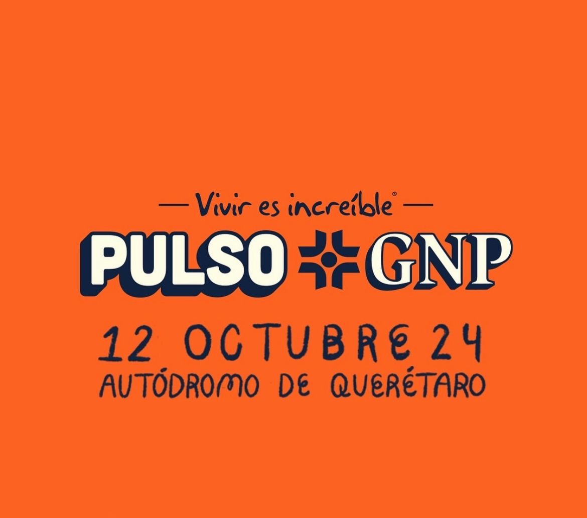 Ya hay fecha para uno de nuestros festivales favoritos 💖 @PulsoGNP se llevará a cabo el 12 de octubre en Autódromo de Querétaro ✨ ¿Quién esperan ver ahí?👀