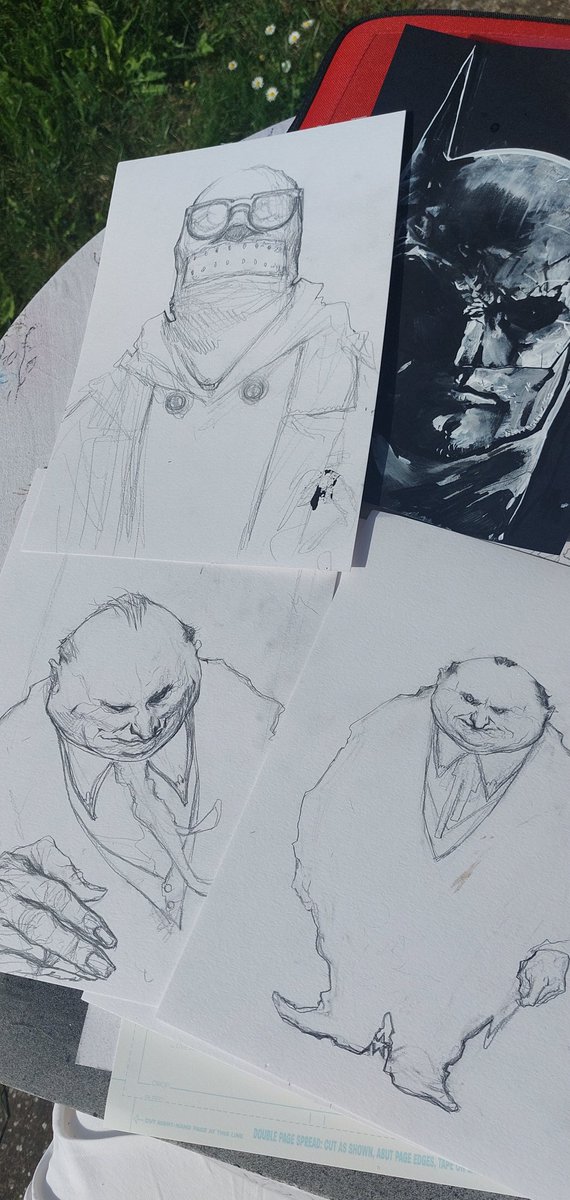 SubicStevan's tweet photo. Good old pencils.
@DCOfficial | #Batman #DCComics #Riddler #Penguin #theriddleryearone #StevanSubic https://t.co/NiCtiQ9EOt