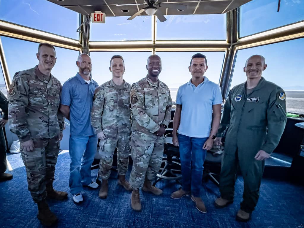 Our air tower controllers did a great job managing airfield traffic and directing rescue efforts when an F-16 crashed April 30. Great job guys!