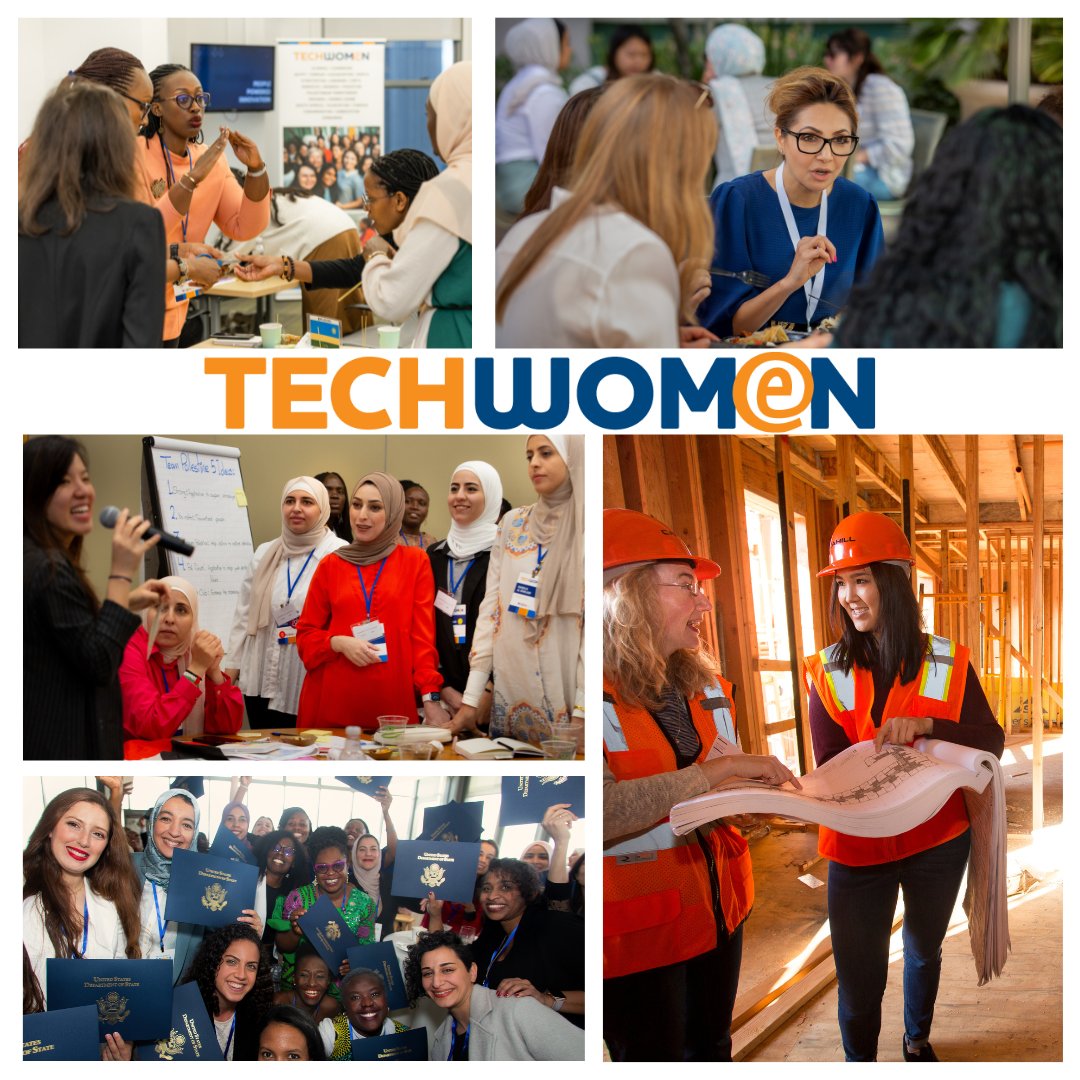 TechWomen empowers the next generation of global women leaders in #STEM through opportunities to advance careers, pursue dreams, and inspire other women & girls. Learn how you can mentor with us this fall in Chicago or the SF Bay at techwomen.org/mentors. Apps open in June!