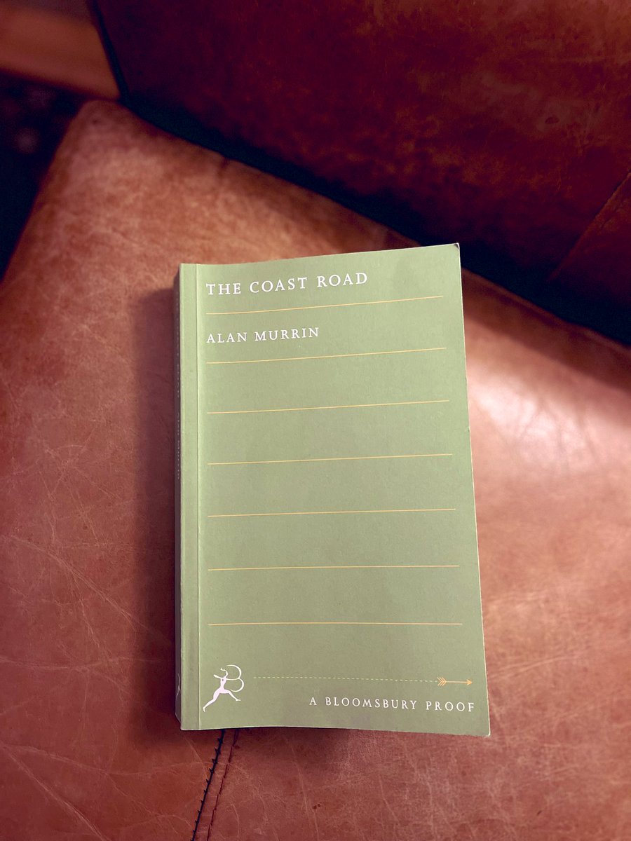 You know when you read a brilliant book, and want everyone to get it on their reading lists? I don’t know much, but I know an incredible novel when I read one, and #TheCoastRoad by #AlanMurrin is just that. Thank you so much to @isnotanotter and @BloomsburyBooks for my copy.