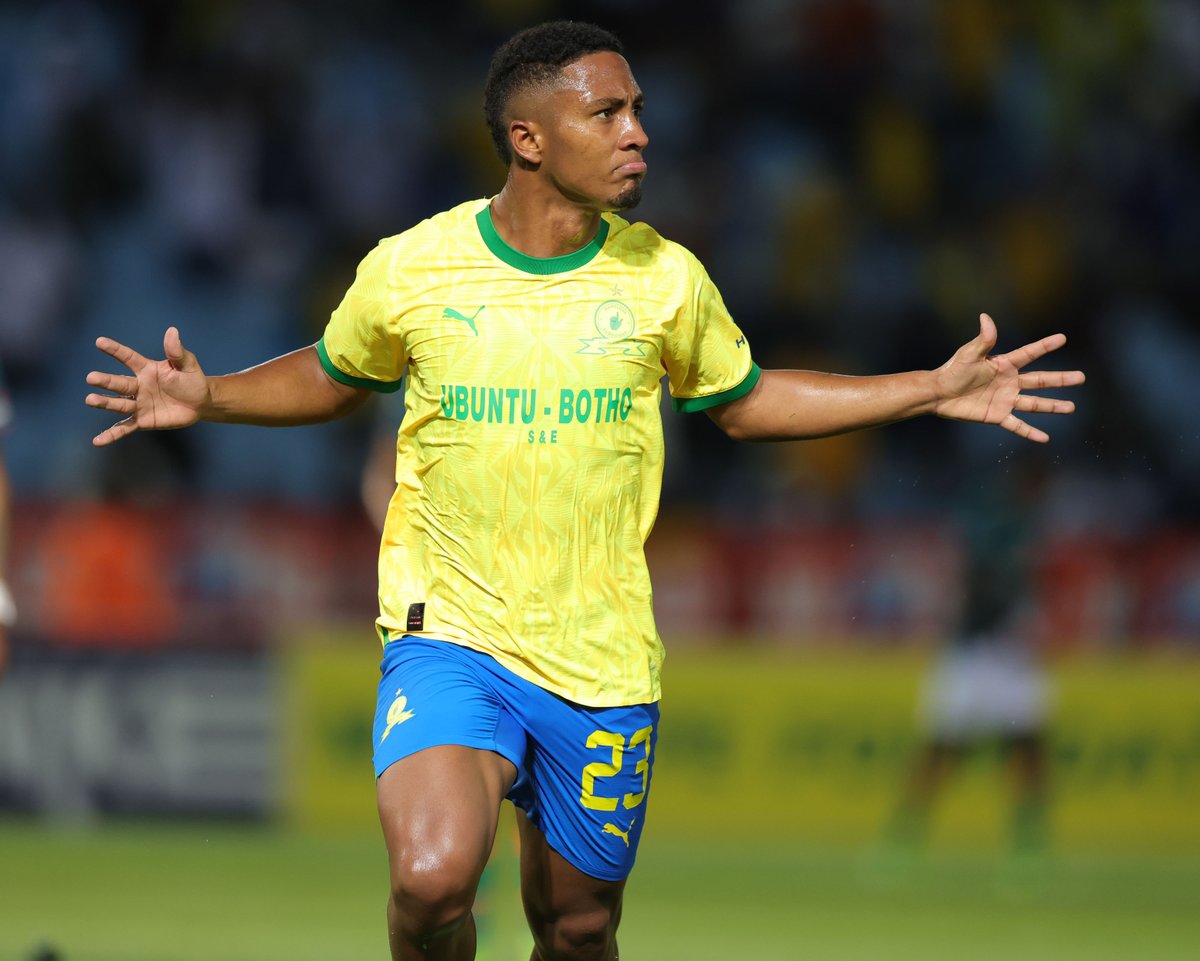 GOOOALLL 89' 4-1 Sundowns, Ribeiro #DStvPrem