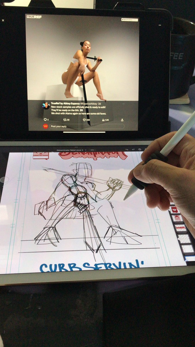 VisualArtWerks's tweet image. Photo references make your character poses stronger! 
@EsparzaAbbey #referenceposes #comicart #ComicCharacter @ArtLifeTheComic