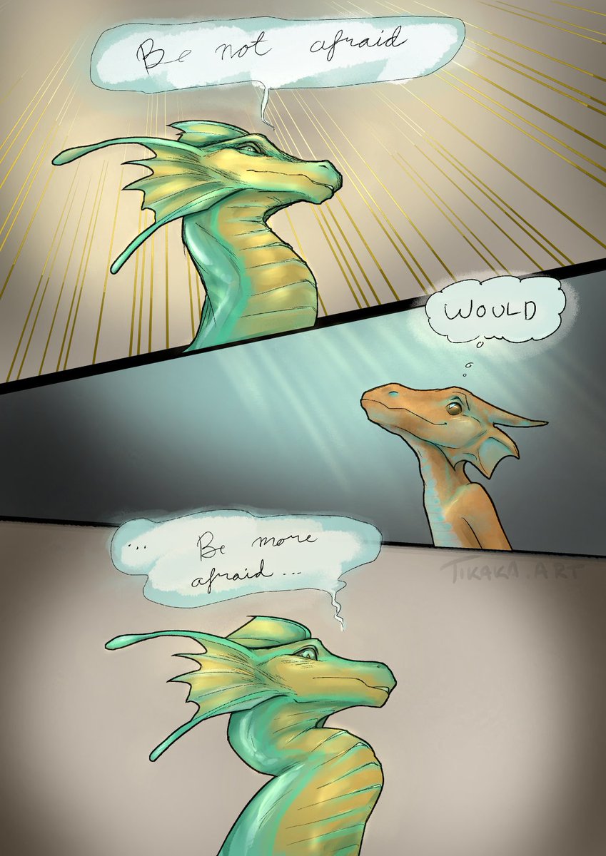 Your average dragon-to-kobold interaction.