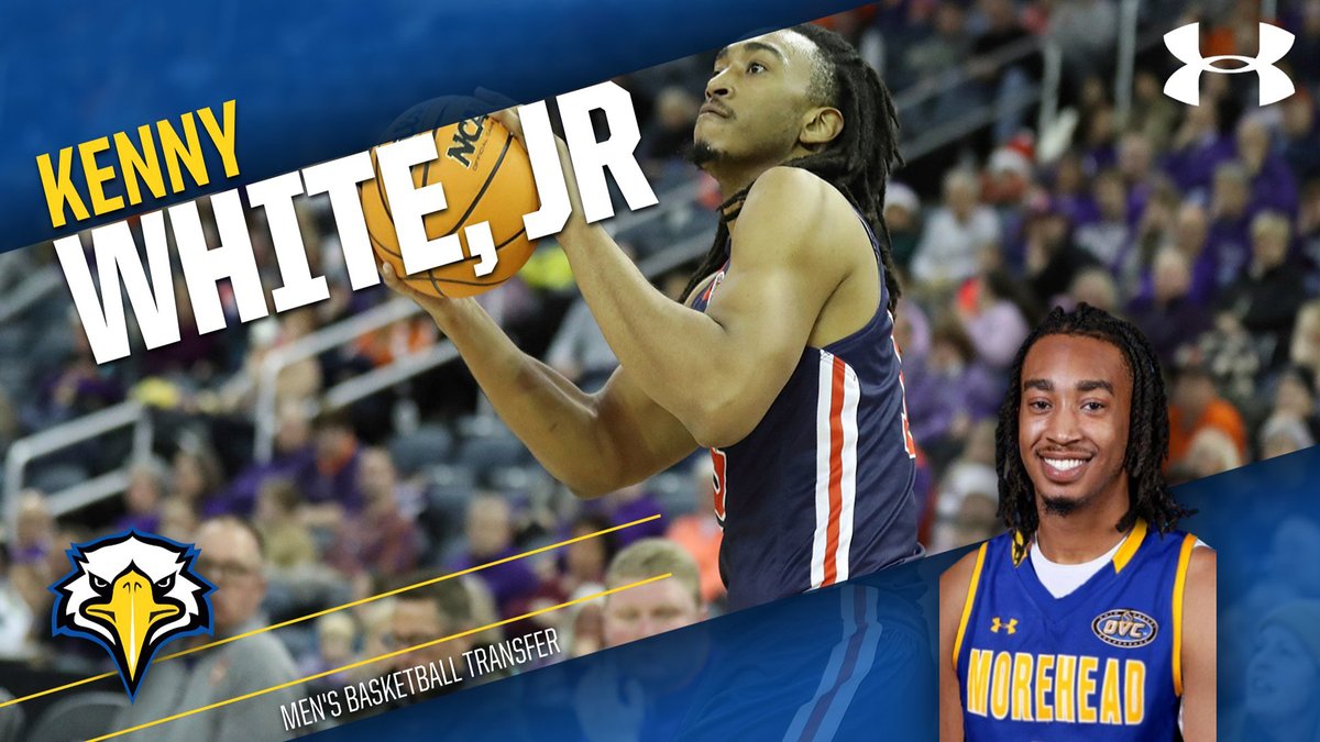 Kenny White, Jr. (@kenny_white3), a versatile 6-7 wing with excellent scoring ability and skills, is new @MSUEaglesMBB head coach @CoachJonny_B's first announced signee. White Jr., is transferring from fellow OVC program UT Martin. Story: bit.ly/3JKtjD5 #SoarHigher