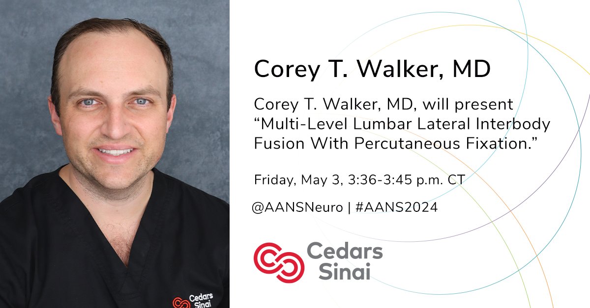 Cedars-Sinai experts will delve into the latest brain research at the American Association of Neurological Surgeons Conference May 3-6. #AANS2024

Details below!