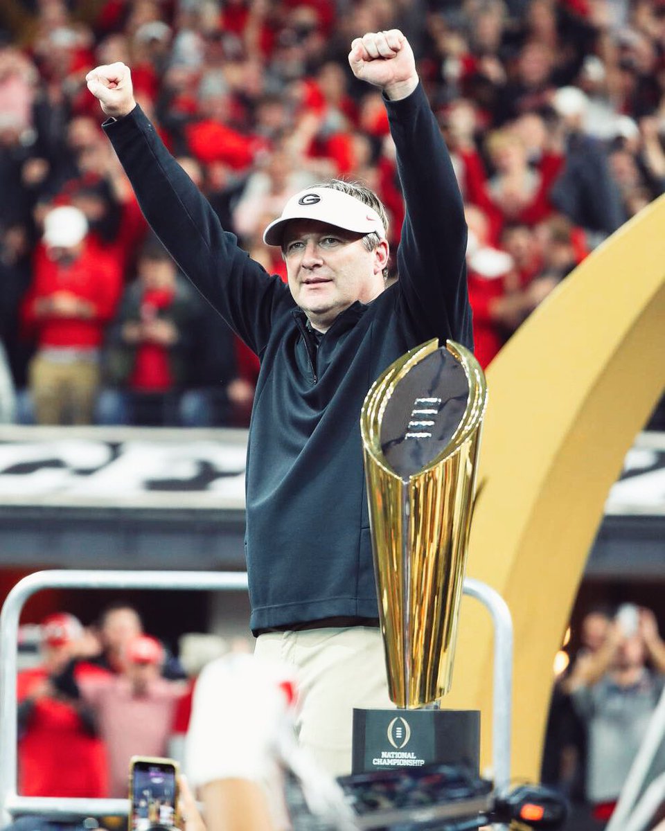 Kirby Smart has signed a two year extension with Georgia that makes him the highest paid HC in College Football, per @SethWEmerson Smart will make $13M annually on his new deal