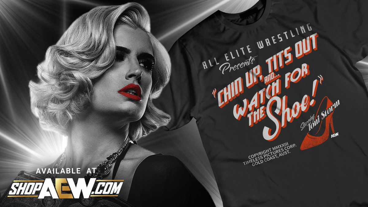 JUST IN! Get this NEW Toni Storm shirt that just arrived at ShopAEW.com! shopaew.com/catalog/produc… #shopaew #aew #aewdynamite #aewrampage #aewcollision