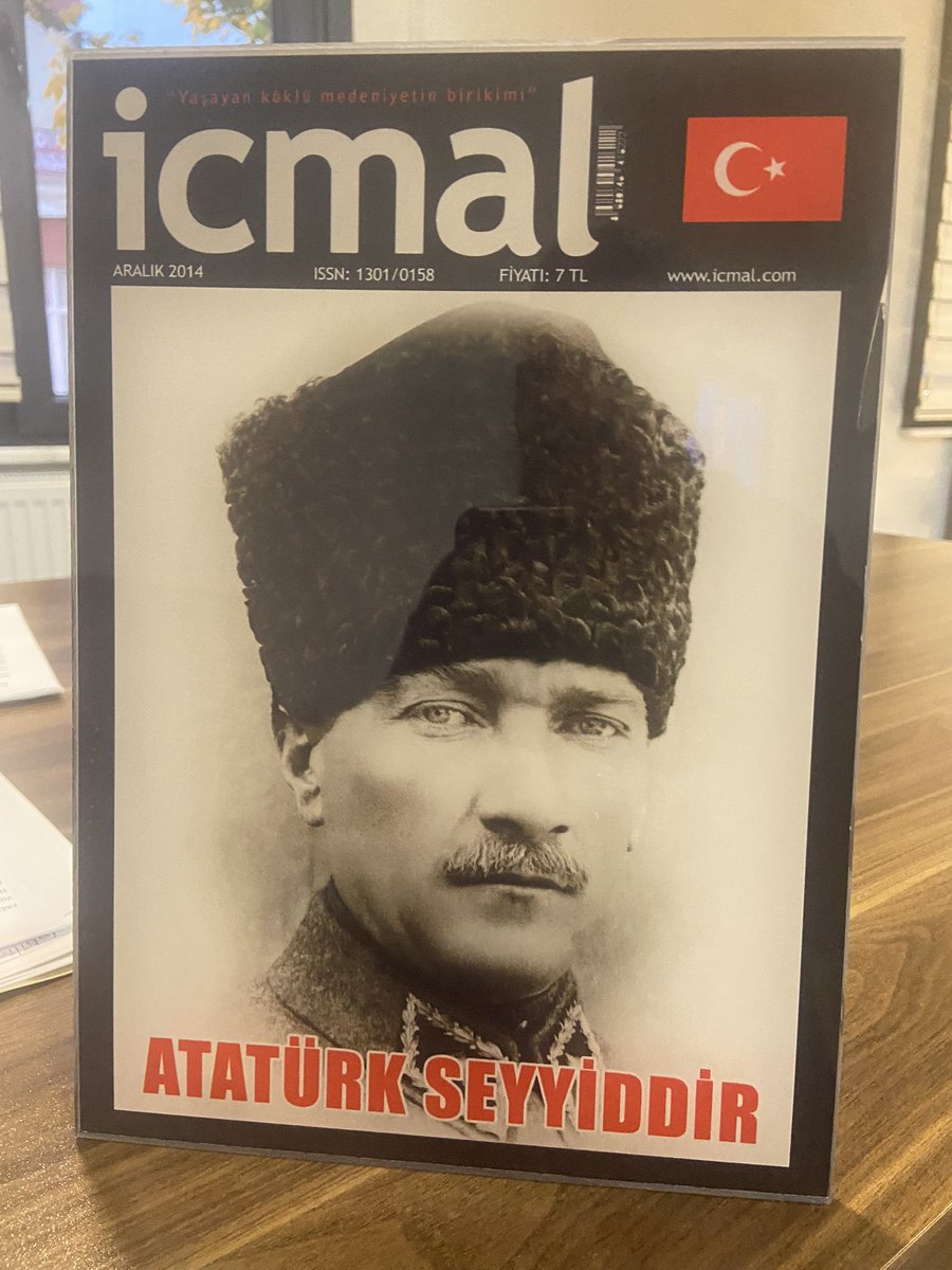 Dünyaca ünlü İcmal Dergisinin kapağı