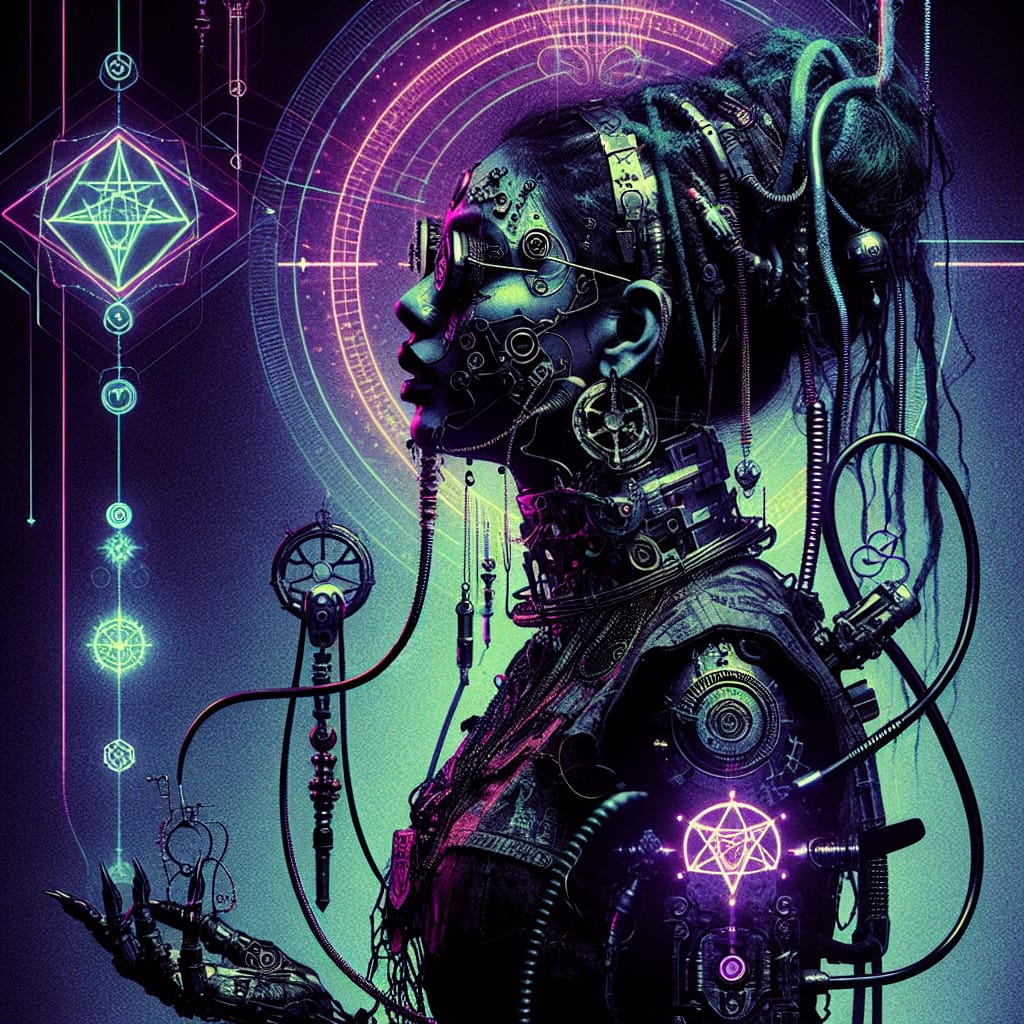 Abyssgazer #art #AIart #AIArtistCommunity #AIArtGallery #aiartist #AIgirl #aigirls #biopunk #cyberpunk #AIartwork #AIarts #aiartcommunity #aiartist #scifiart #AIgirlscollection #ultraviolet #neon