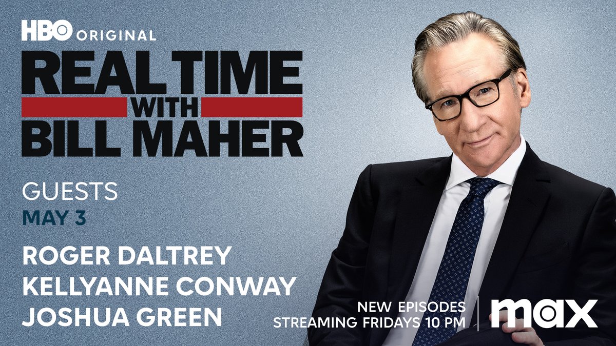 Watch our Co-Founder Roger Daltrey talk TCA this Friday on Real Time with Bill Maher 📺 #RTOvertime hbo.com/real-time-with… @billmaher