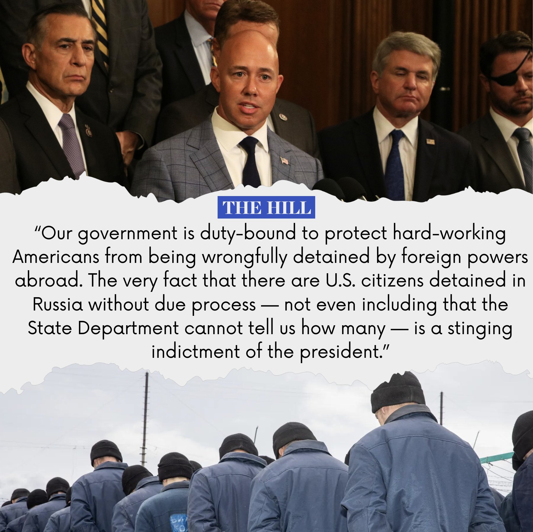 Rep. Brian Mast on X: &ldquo;Russia has unjustly been imprisoning 