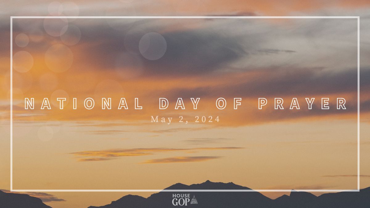 Throughout the history of our nation, prayer has played a vital role in strengthening the fabric of our society. I hope you'll join me on this #NationalDayOfPrayer in recognizing that prayer unites us all. As Chairman of the Congressional Prayer Caucus, you can submit prayer…