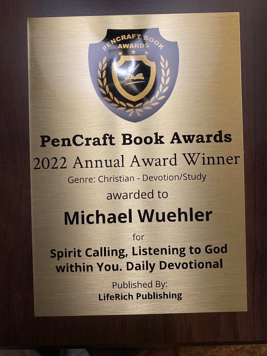 My Book Spirit Calling Won a Literary Award this last weekend in Vegas.
#christianity #jesus #christian #bible #god #faith #jesuschrist #church #christ #love #prayer #gospe #AmQuerying #MSWL #AskAgent #amEditing #PitDark #NaNoWriMo  #PitchWars