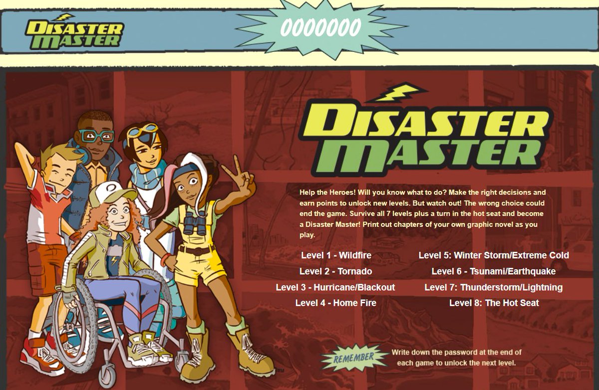 Kids need to be prepared for disasters, too! We've developed games so you can sit down with your kids and learn about what to do in a wide range of emergencies. 🔗 ready.gov/kids/games
