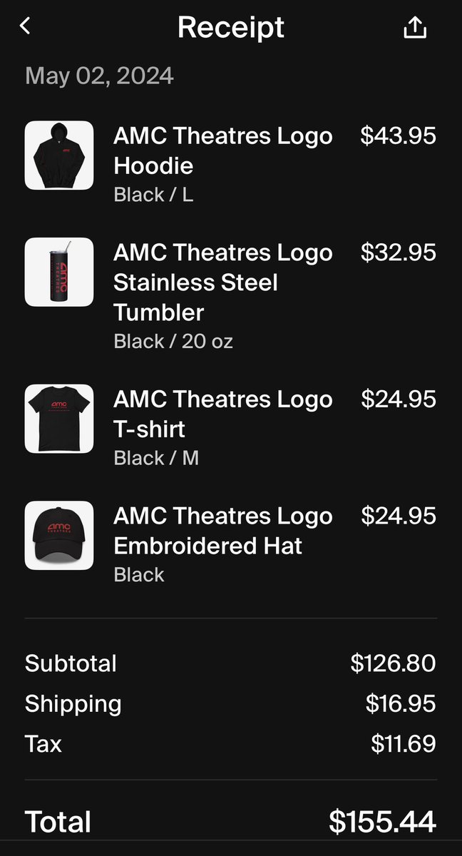 Loving the new #AMC merchandise on their brand new site‼️