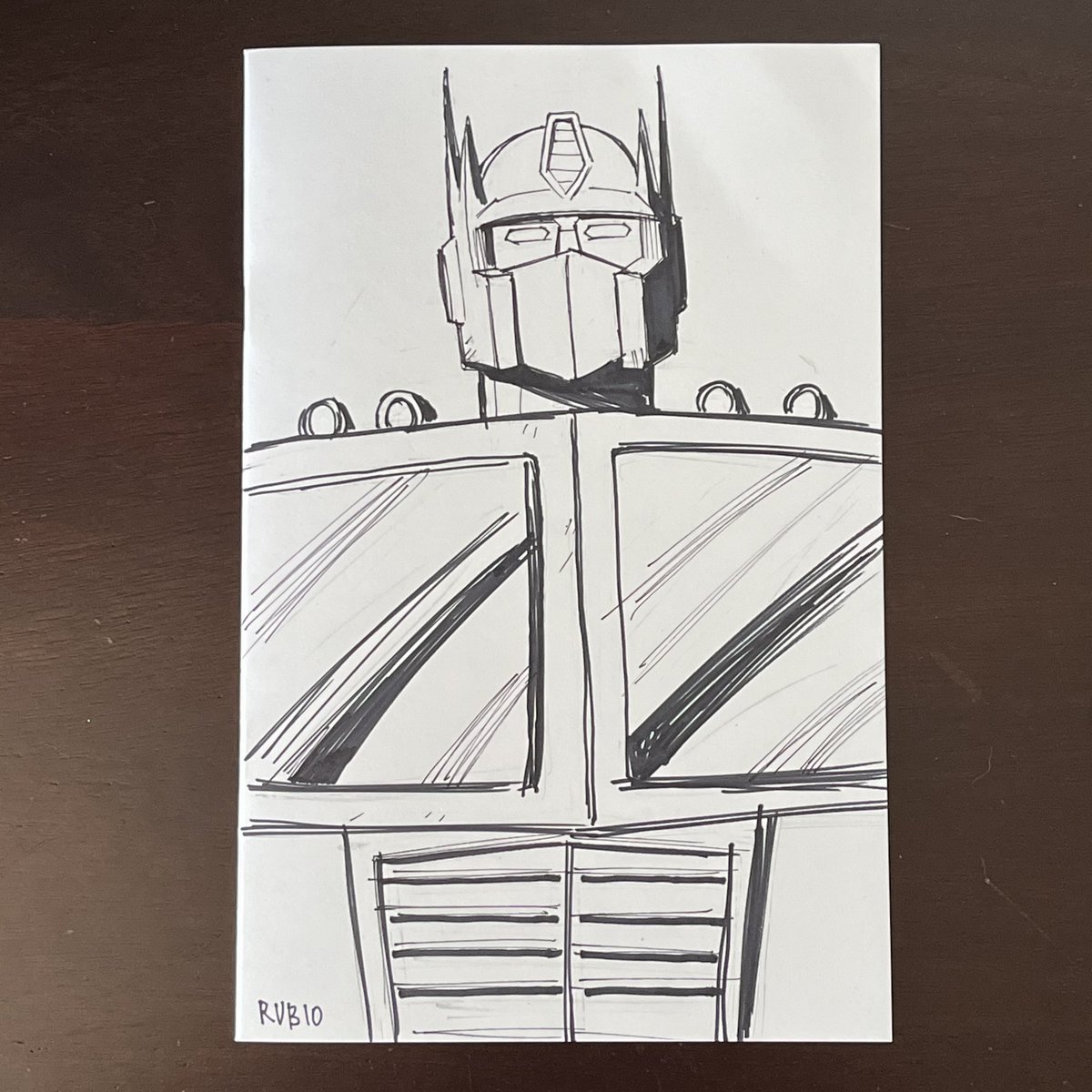 Hey, do you want a chance to win #OriginalArtwork of the #G1Transformers #OptimusPrime by the #HeadOfStory of #TransformersOne? Well, if you’re in the #BayArea in #Concord THIS SATURDAY at #FlyingColorsComics for the #FreeComicBookDay event, then you’re in luck! See you there!