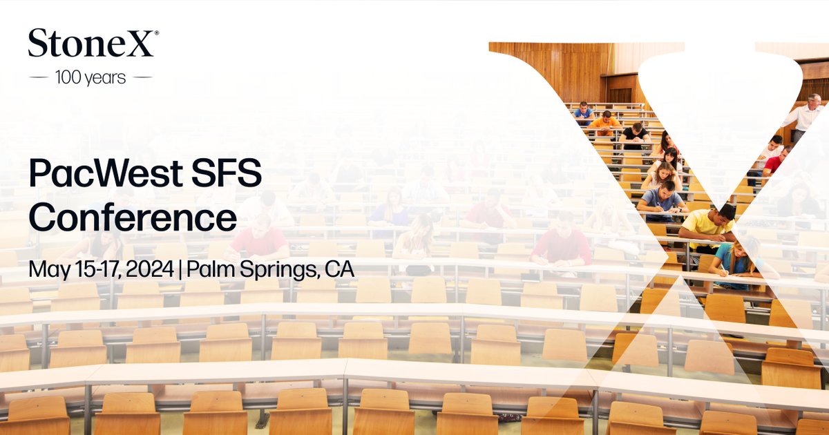 Stop by our booth at the PacWest SFS Palm Springs Conference on May 15th and 16th to talk to our team about StoneX’s customized #ForeignExchange and #Payment services for higher education institutions worldwide!