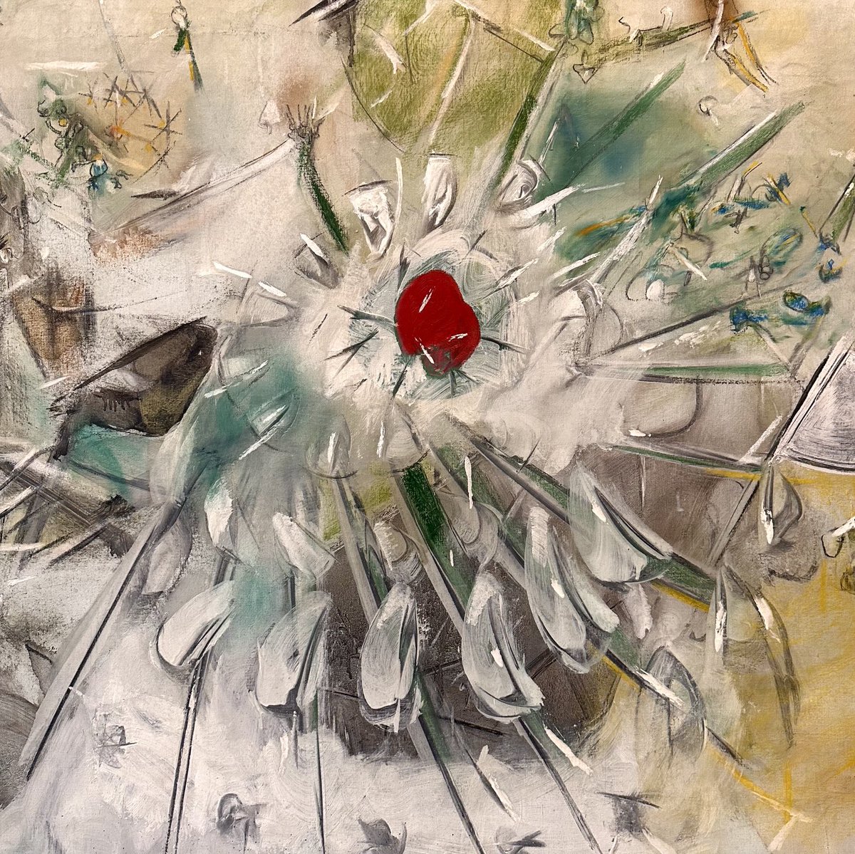 Roberto Matta The Apple Becomes Morning,1951 (detail)