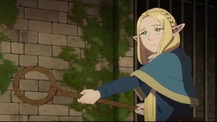 Marcille was so done with Laios's antics 😭