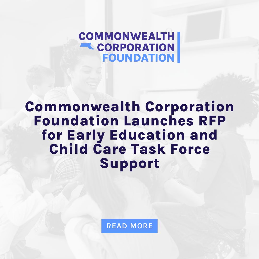 📣 Calling all consultants with project management experience and a background in early education and child care! CommCorp Foundation is seeking consultant support for Governor Healey's Interagency Task Force on Early Education. Learn more: buff.ly/4a1GqKL